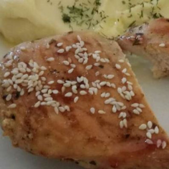 Стейк з курки. Вагова страва